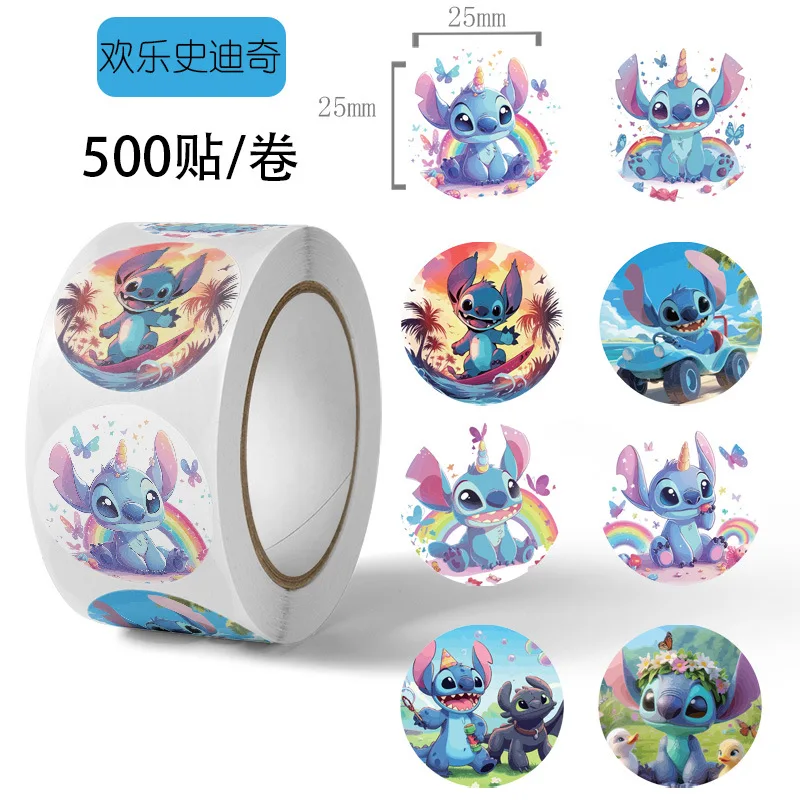 

Набор стикеров MINISO Stitch