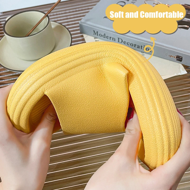 Thick Platform Bathroom Home Slippers Women Fashion Soft Sole EVA Indoor Slides Woman Sandals 2022 Summer Non-slip Flip Flops
