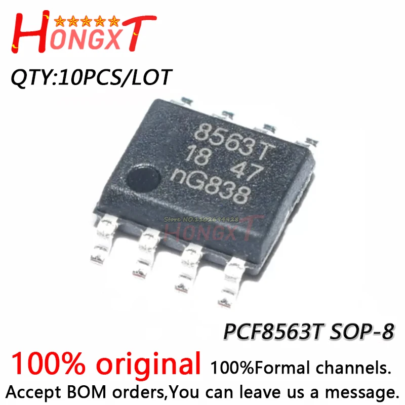 10 шт. 100% новый PCF8563T PCF8563 8563T 8563 SOP-8.