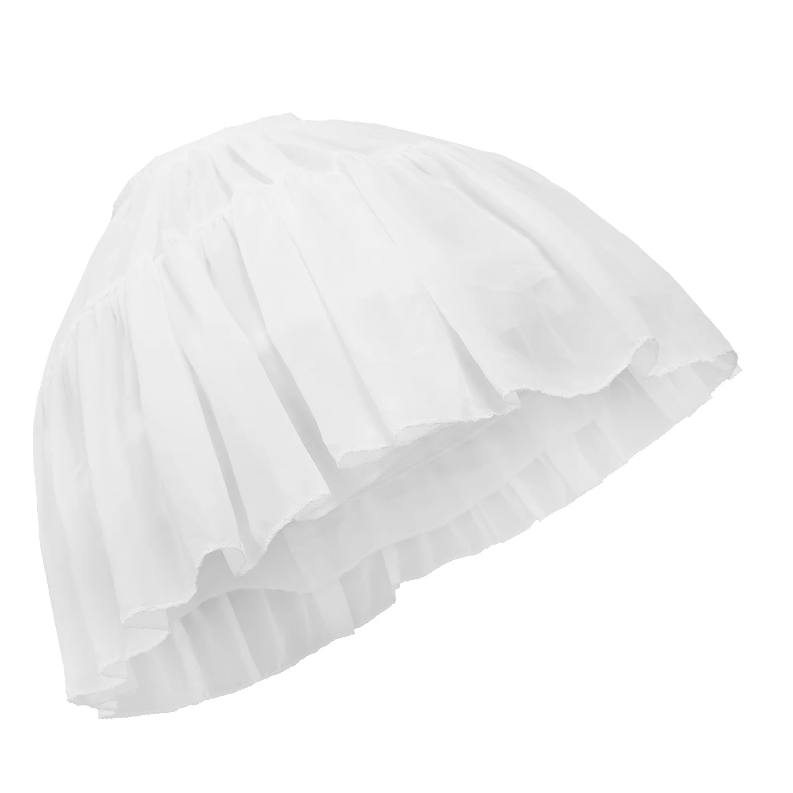 Pannier White Tutu Dress for Girls Puffy Women Bubble Skirt Liner Tulle Costume Underskirt Petticoat Cosplay Women's