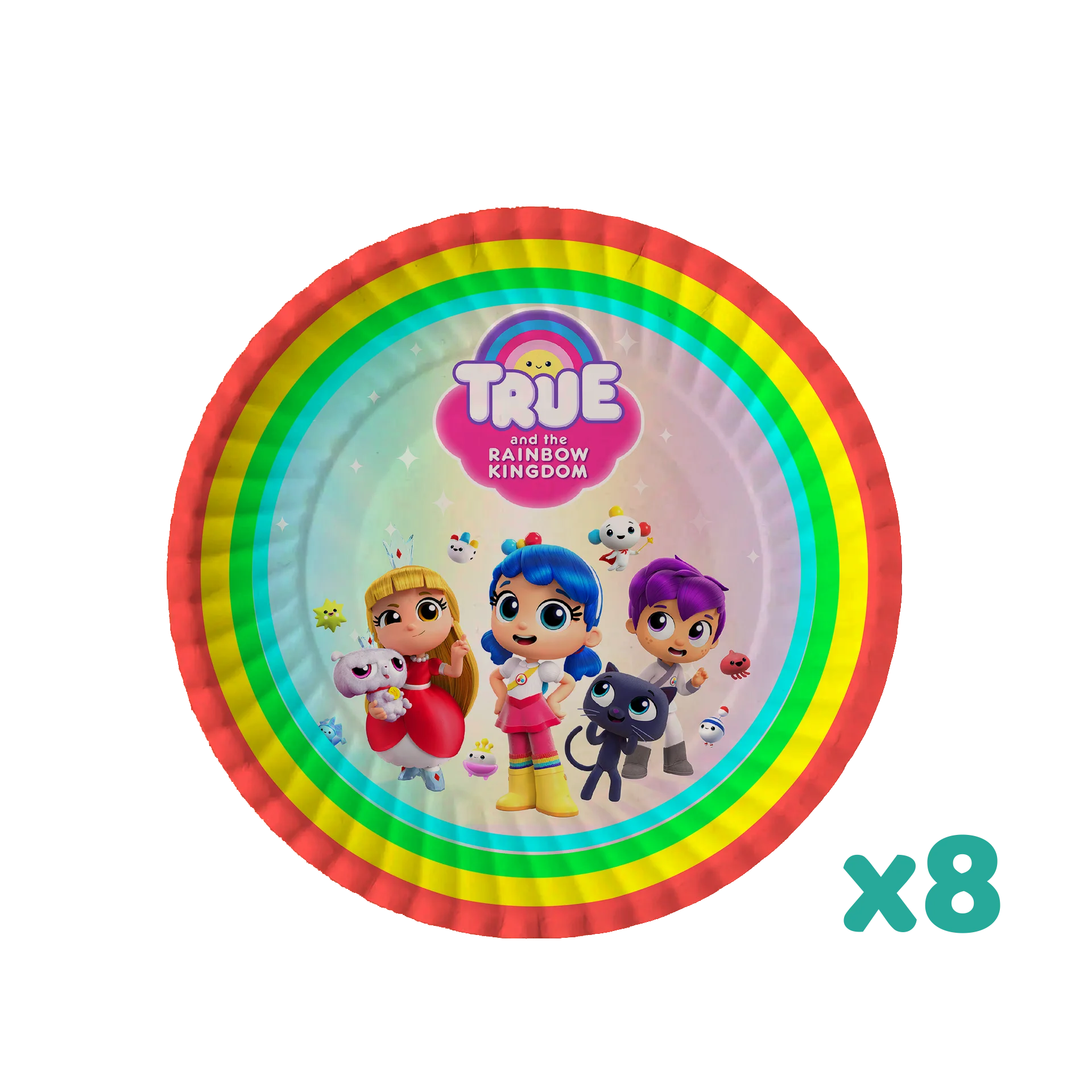 Украшения для дня рождения истинное и Радужное Королевство тематические игры