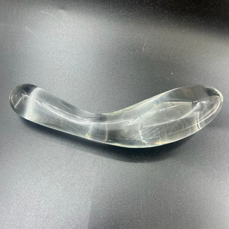 Анальная пробка G-Spot расширитель ануса хрустальное стекло фаллоимитаторы