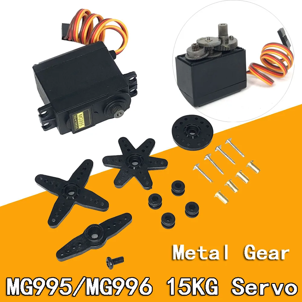 

13KG 15KG MG996R MG995 SG90 9g Digital Servo for Traxxas Arrma Axial HSP RC 1/10 1/12 Car Helicopter Robot Arduino DIY