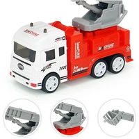 multi stijl diecasting speelgoed vrachtwagen graafmachine brandweerwagen techniek voertuig mini inertie kinderen speelgoed gift
