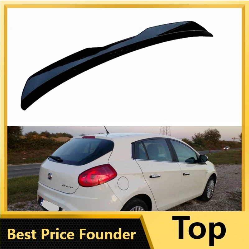 Задний спойлер UBUYUWANT на крышу для FIAT BRAVO Mk 2 MK2 Sport 2007-2014 блеск черный АБС-пластик