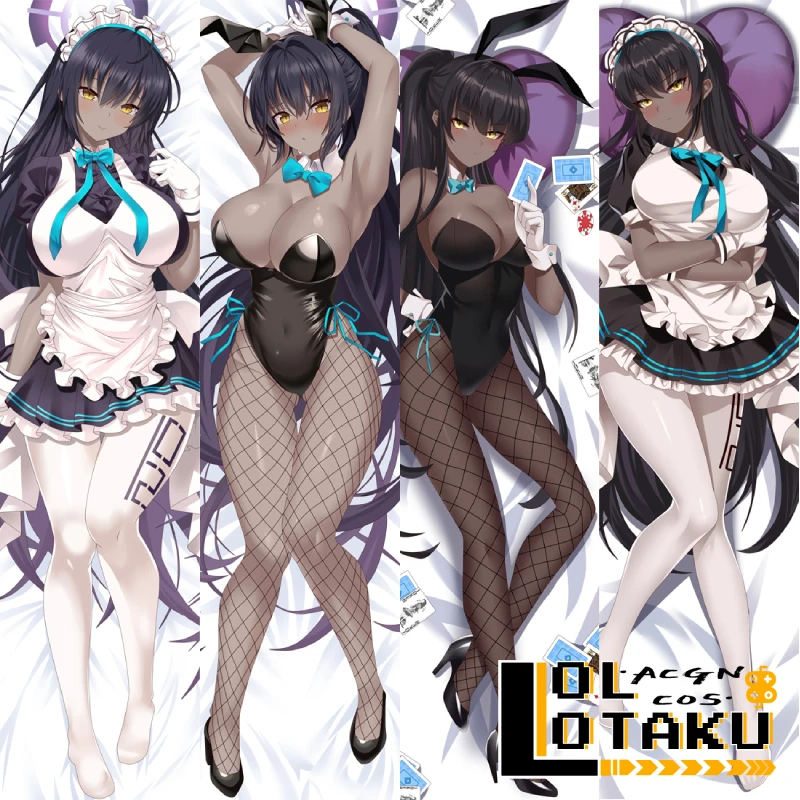 

Karin Blue Archive Game Dakimakura Pillowcase Hugging Body Pillow Case Male Female Otaku Fullbody Pillow Cover Home Bedding Gift