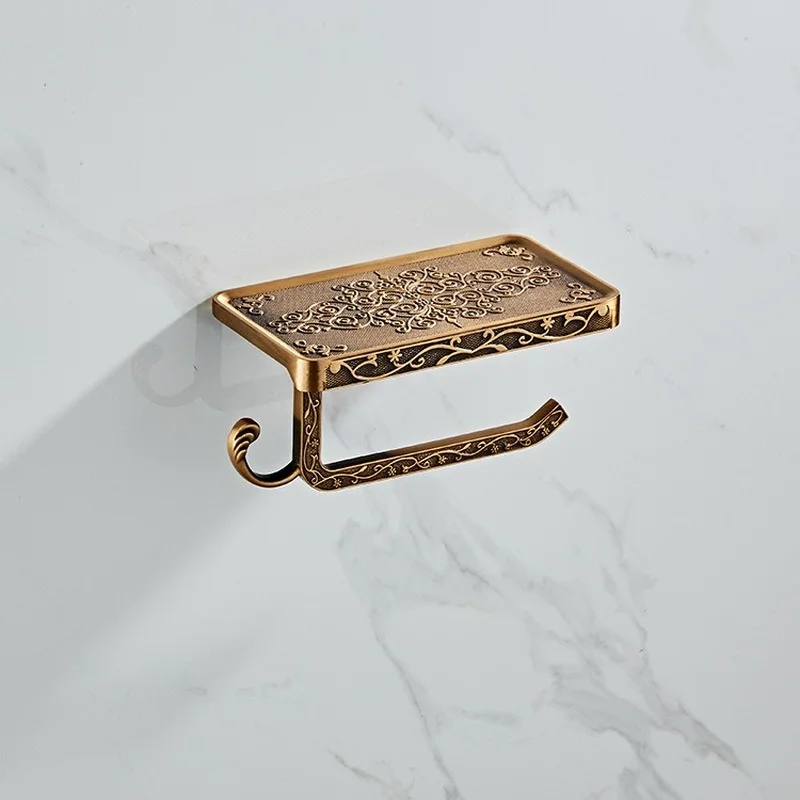 Набор аксессуаров для ванной комнаты держатель белой бумаги пространство