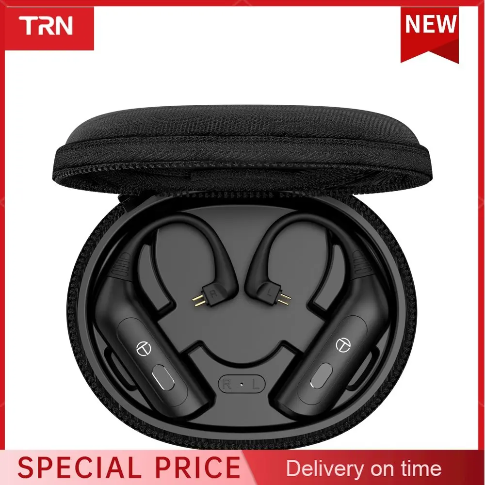 

TRN BT20XS Bluetooth 5.3 ушной крючок с зарядным устройством AAC/SBC адаптер для кабеля наушников MMCX 2-контактный разъем BT20 XS для TRN V90 VX X7