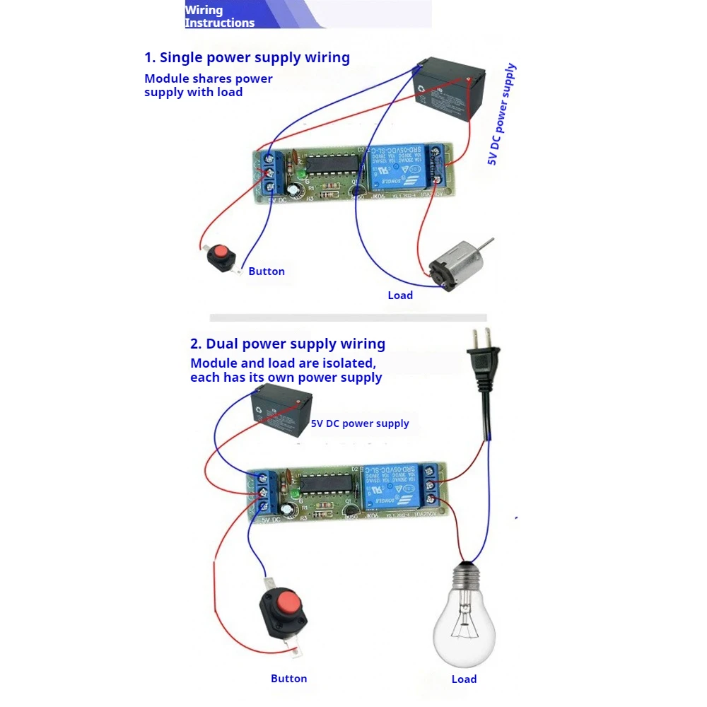 

Релейный модуль DC5V