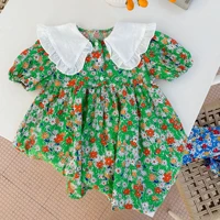 summer children princess short sleeve dress girl baby girls ceremonial dress encanto child flower clothes toddler clothing