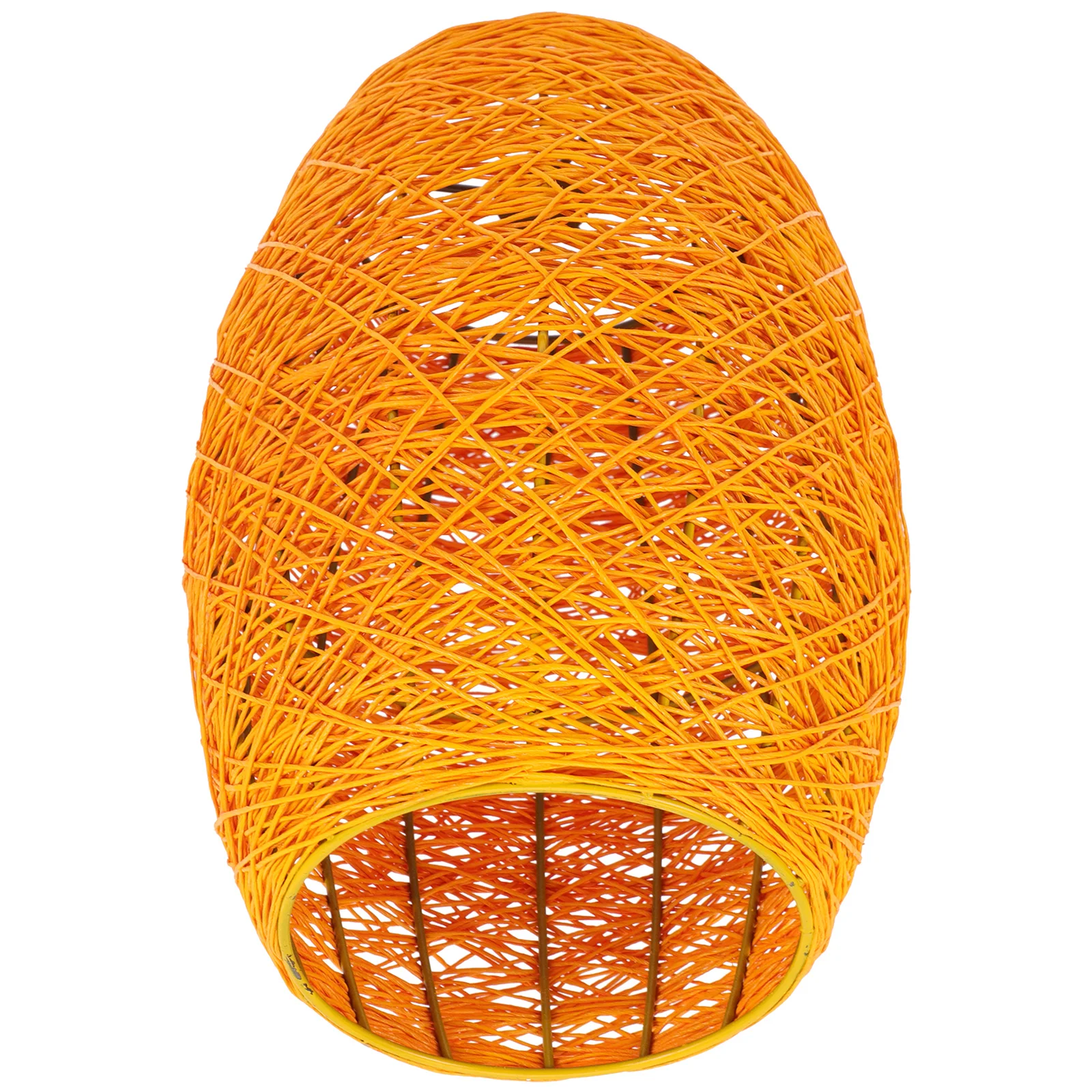 

Rattan Woven Lamp Shade Rustic Style Lamp Cover for Pendant Light Hanging Lamp