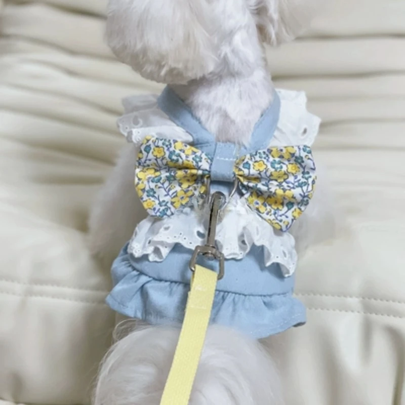 Одежда для домашних животных кошек собак летняя маленькая принцесса щенок