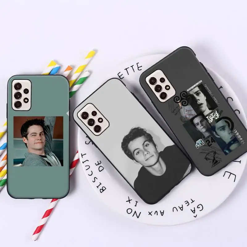 

Dylan O'Brien Teen Wolf Phone Case For Samsung A32 A51 A52 A71 A72 A50 A12 A21S A S note 20 S21 10 Plus Fe Ultra
