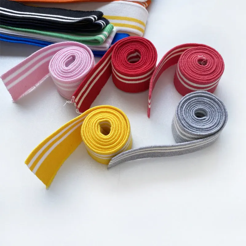 Эластичные трикотажные манжеты из хлопчатобумажной ткани в рубчик 3 5*80 см