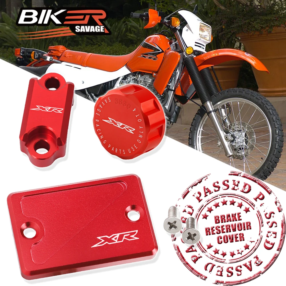 

XR Brake Reservoir Cover Fluid Oil Cap For XR650L XR600R XR250L XR400 XR250 XR230 Motard Motorcycle Parts Clamp Handle Bar Cover