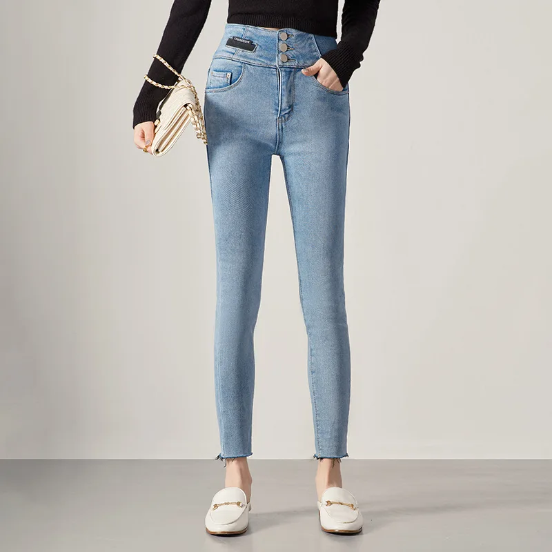 

Fashion Casual Ladies Denim Pants High Quality Womens Skinny Jeans Woman