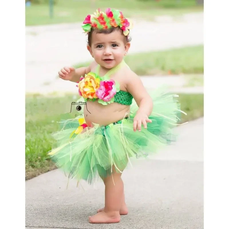 Гавайская тропическая вечеринка тематический декор гавайская юбка вечерние шоу