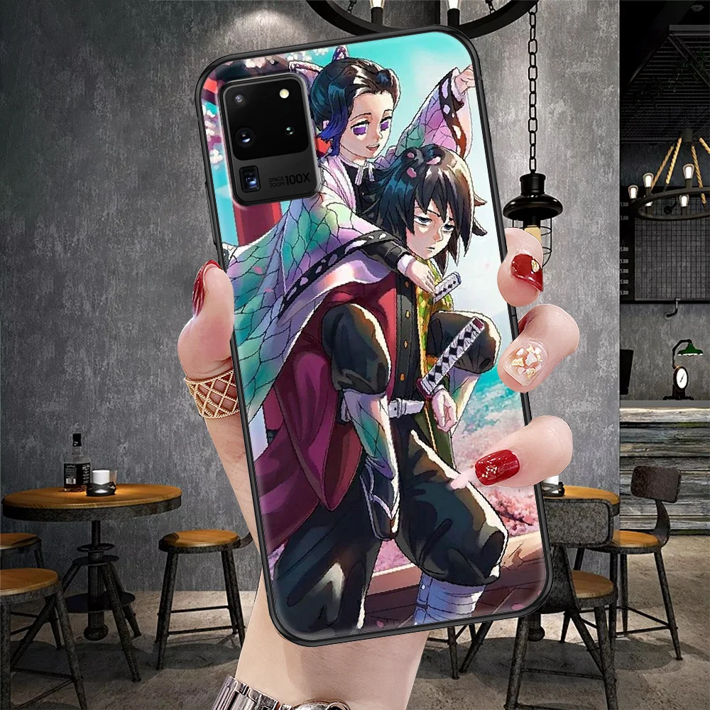 Чехол для телефона Samsung Galaxy Note 4 8 9 10 20 S8 S9 S10 S10E S20 Plus UITRA Ultra black |