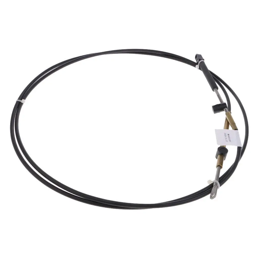 

Stainless Boat Cable Durability Boat Easy High Steering Control Cable Universal Throttle Control For Boat Steering 12Ft