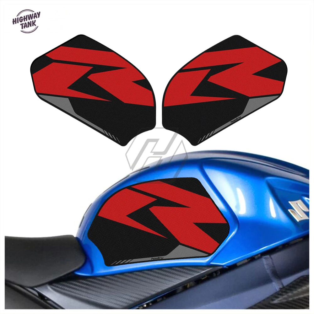 

Motorcycle Side Tank Pad Protector Knee Anti-slip Mats for SUZUKI GSXR600 GSXR750 GSX-R 600 750 2011-2016