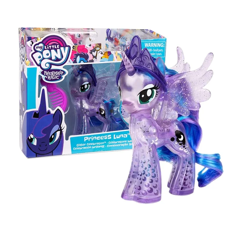 Hasbro аниме Мой маленький пони принцесса Сумерки блестящие принцессы Луна подарки