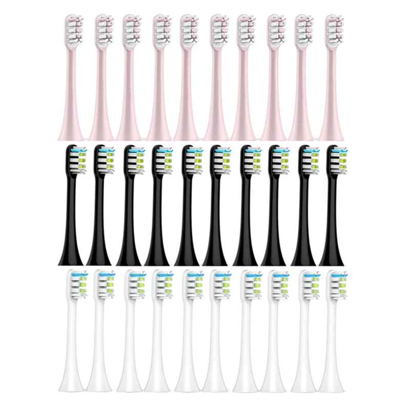 

Replaceable Toothbrush Head For Xiaomi Soocas X5 X3 X3U SOOCARE Electric Toothbrush Soft Dupont Bristle Replacement Head 4/10pcs