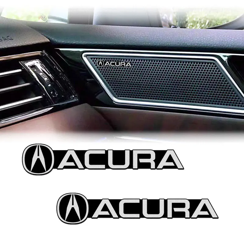 

Car Styling Car 3D Speaker Audio Stereo Badge Car Sticker For Acura Integra TL TLX ILX RL NSX ZDX MDX RDX TSX RSX RLX Car Goods