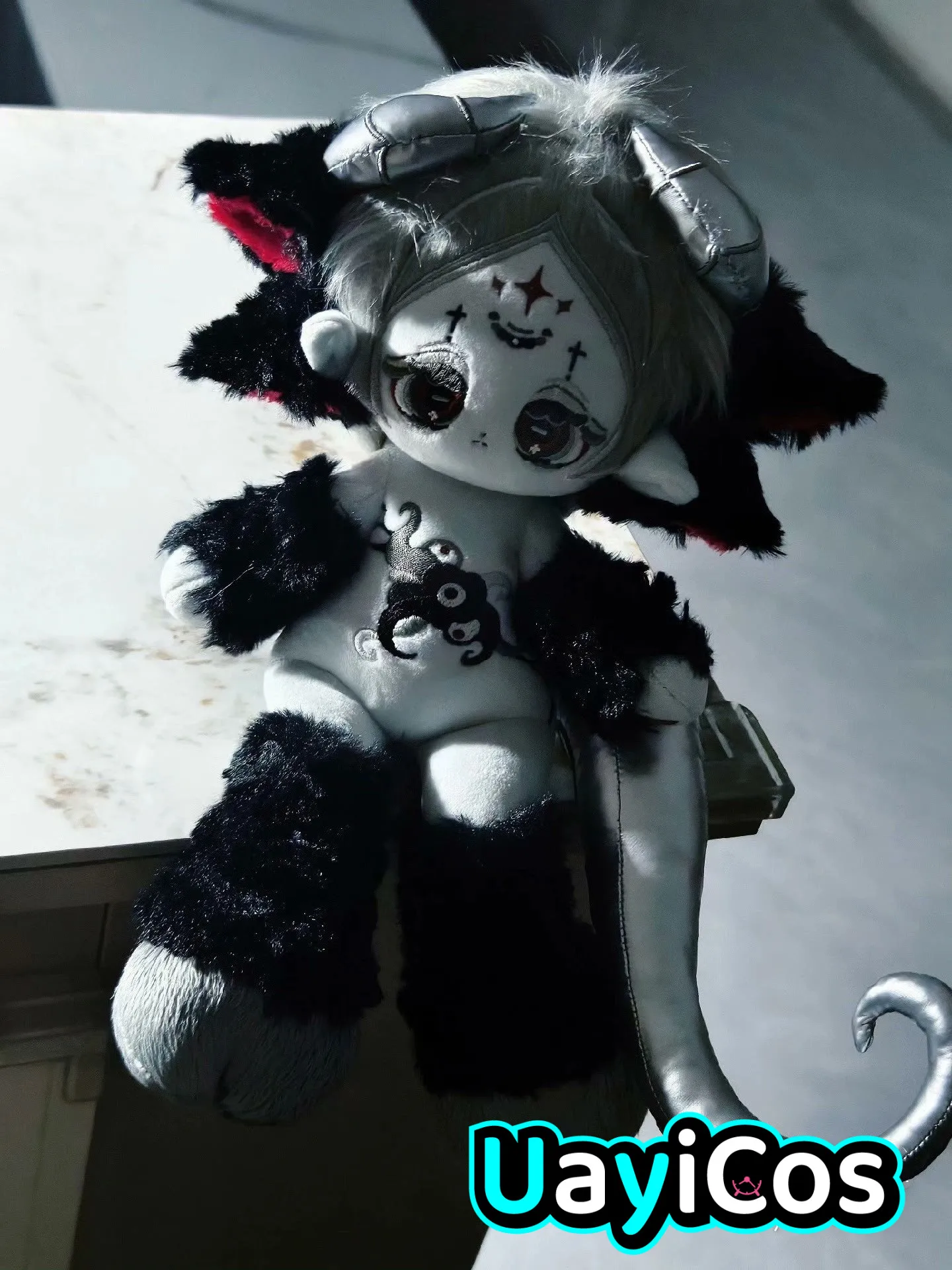 Аниме Black Goat Shub Monster мягкие 30 см длинные ноги плюшевые подушки хлопковая кукла