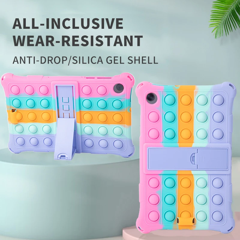 Мягкий чехол Bubble для Lenovo Tab M10 HD 2-го поколения TB-X306X X306F 10 1-дюймовый X306 Kids Funda Stand Shell