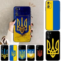 ukraine flag luxury phone case for xiaomi mi 11 lite pro ultra 10s 9 8 mix 4 fold 10t 5g black cover silicone back prett