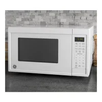 ZAOXI 0.9 Cubic Foot Capacity Countertop Microwave Oven, White, JES1095DMWW 2