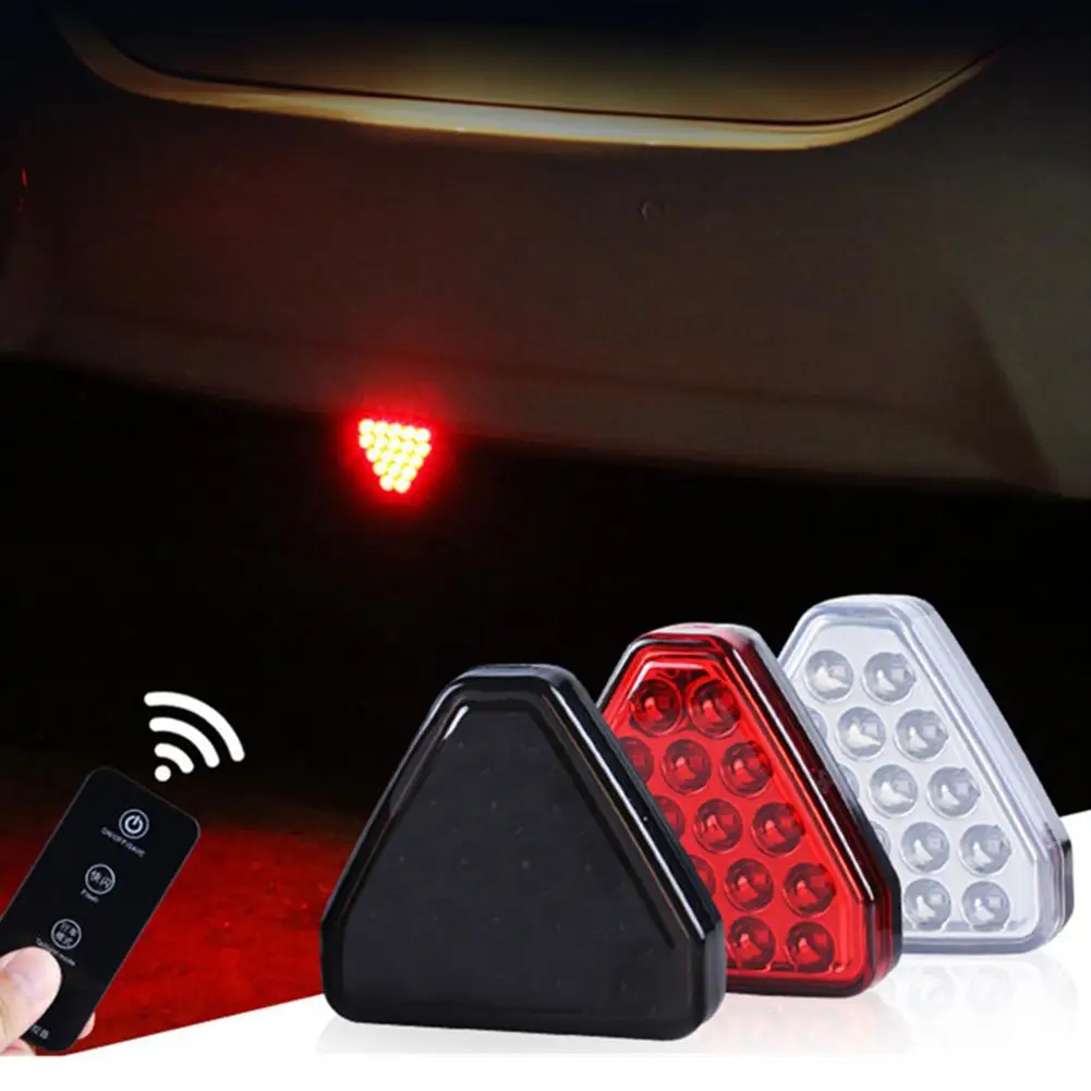 Автомобильная стоп-сигнальная лампа 12 В светодиодный треугольный спортивный