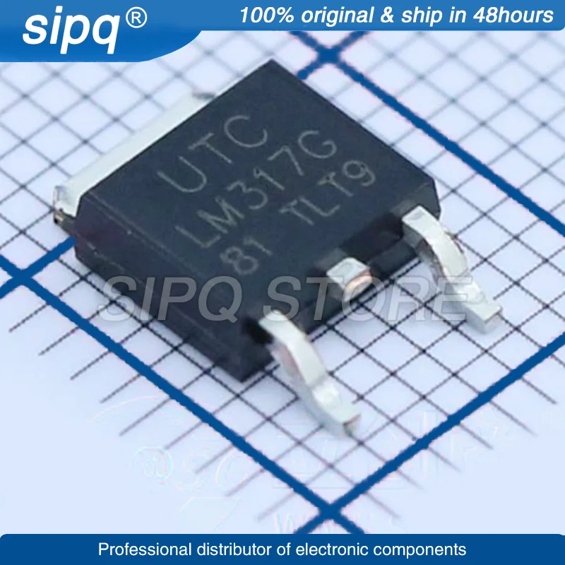 

10 шт./партия, флэш-карта памяти LM317G TO-252-2(DPAK), абсолютно новый и оригинальный товар