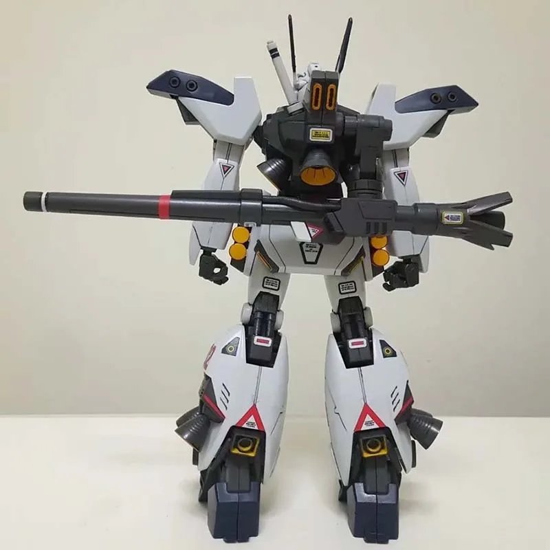 Фото Модель Bandai Gundam, комплект для телевизора, 1/100, силуэт Формулы 91, фигурка Hardygun Gunpla, строительный комплект, коллекционные фигурки аниме, игрушки №5