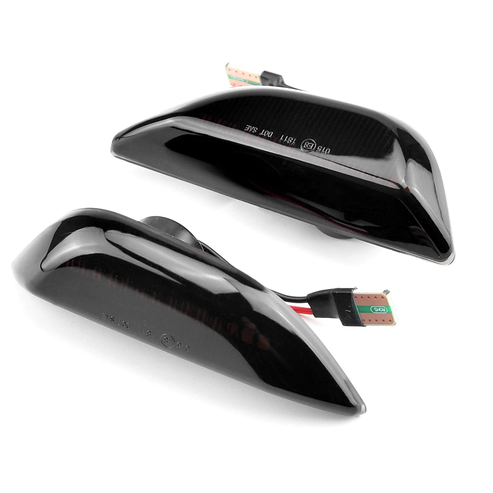 1 пара светодиодных динамических боковых габаритных фонарей указателей поворота