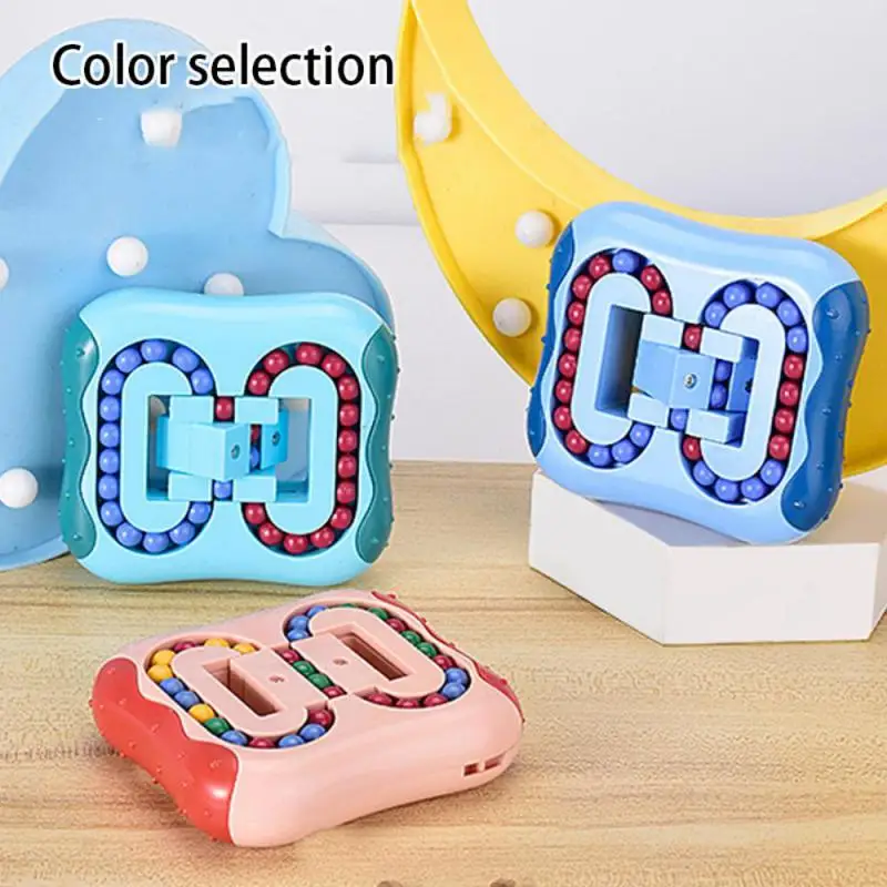 

Relieve Stress Rotating Bean Intelligence Creative Decompression Educational Learning Mini Puzzle Brain Toy