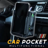 car cell phone gap storage box auto seat organizer crevice creative hanging holder for phone pocket automobile accessories
