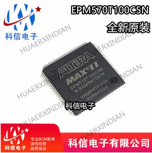 

5 шт./партия, новый оригинальный EPM570T100C5N EPM570T100C5 TQFP100