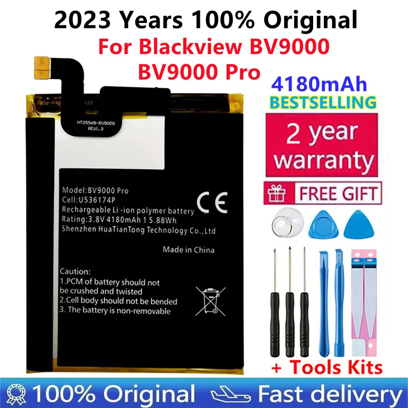 100% Original New Battery For Blackview BV6000 BV6000S BV7000 BV8000 BV9000 Pro Batterie Bateria Phone batteries +Free Tools