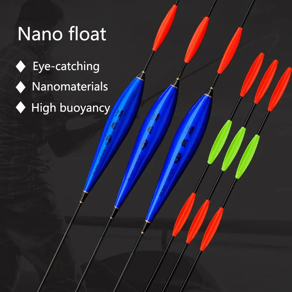

Sensitive Fishing Float Tail Soft Feet Long Shot Lead-free Vertical Float Anti-wind and waves Luminous Float Tail High Quality