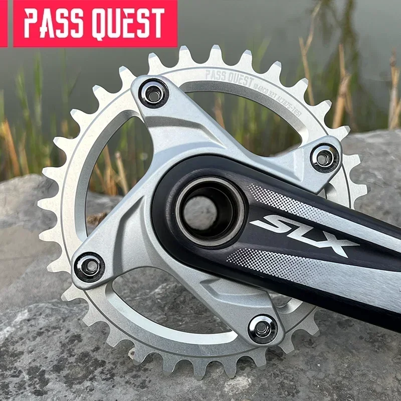 PASS QUEST-Single-Speed Chainring 104BCD and GXP 3-Nail Dirt Jump Urban Street Action Bike Dedicated Single-Speed