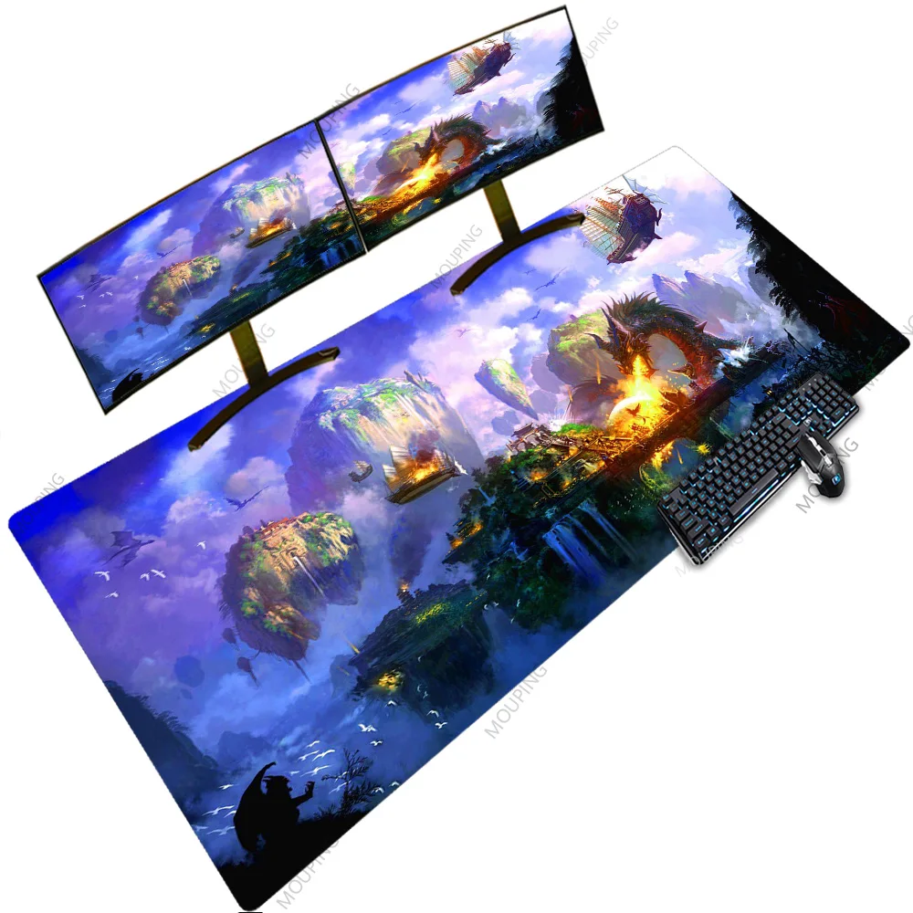 

Runescape Gaming Room Design Accessories Mouse Pad Gamer Laptop LED Computer Gadgets Backlit Speed Miuse Mat Surface Mice Carpet