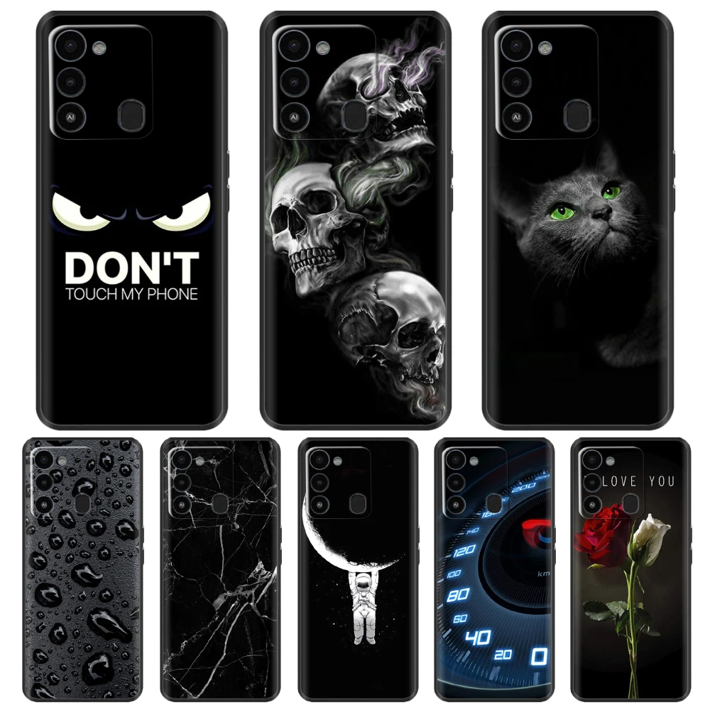 

Printed Case For Tecno Spark GO 2022 Case Soft Silicone Cover On For Tecno Spark 8C 8 C Phone Cases SparkGo 2022 Coque Bumper