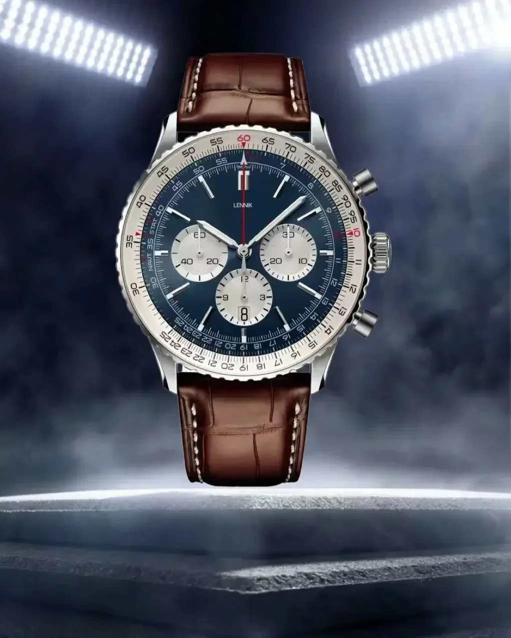 2024 модные мужские часы классические многофункциональные автоматические из