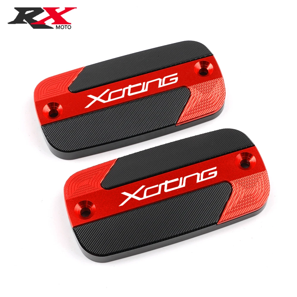 

For KYMCO XCITING 250 300 350 400 400S 500 S400 Motorcycle CNC Aluminum Front Brake Cluch Fluid Reservoir Cover Oil Tank Cup Cap