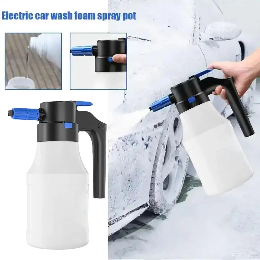 Мощный распылитель пены электрическая автомойка эффект очистки