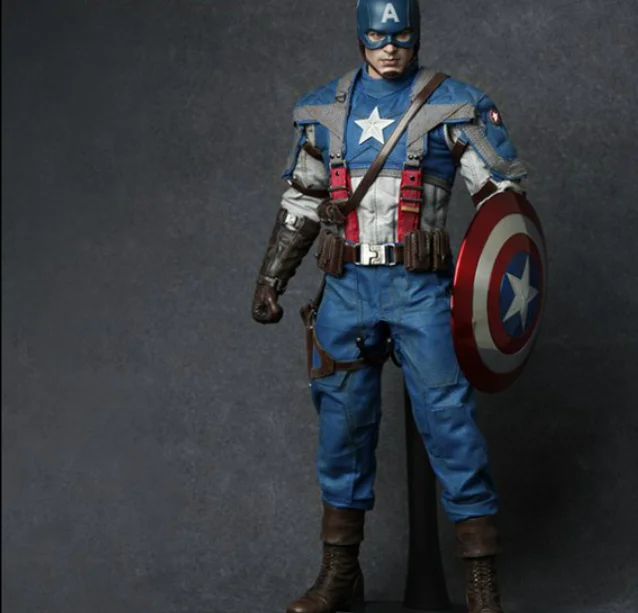 

HT hottoys Hot Toys MMS156 MMS-156 1/6 Captian US 1.0 Figure Doll Model Body Figure