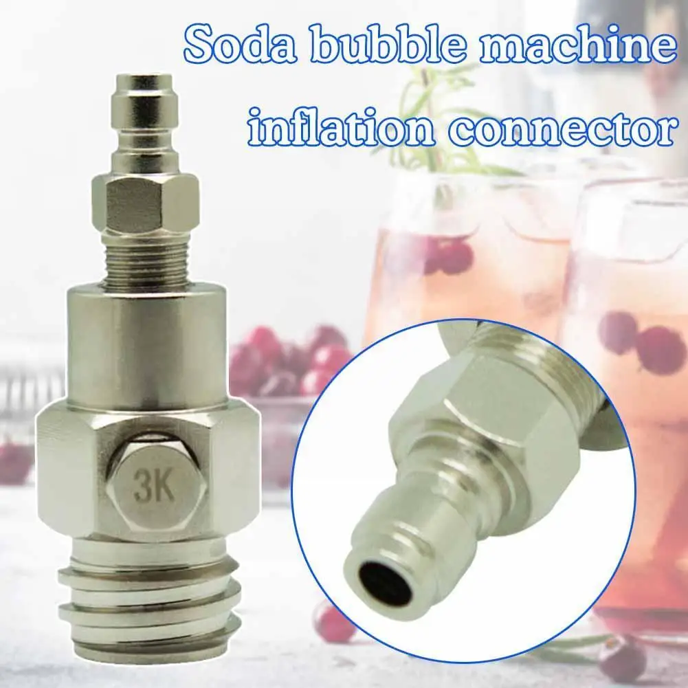 

Латунная БЫСТРОРАЗЪЕМНАЯ наружная резьба, 1 шт., резьба CO2, адаптер для наполнения резервуара газом, коннектор с диском 3K Burst для SodaStream E1E5