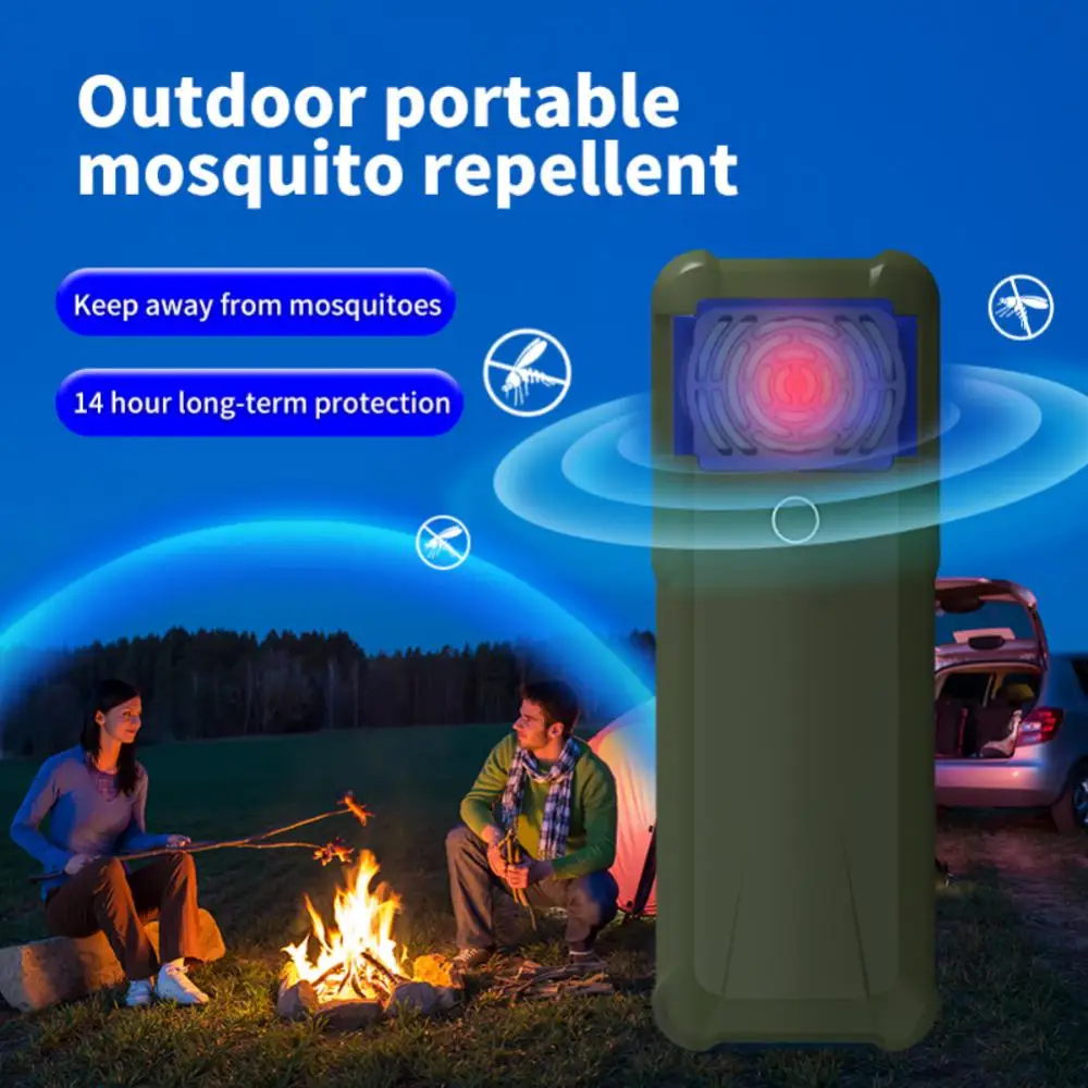 

Portable Mosquito Repellent Killer With Rechargeable Battery Anti Mosquito Repellent Flies Bug Zapper For Outdoor Camping