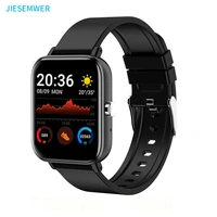 jiesemwer smart watch women full touch bracelet fitness tracker blood pressure for xiaomi smart phone pk gts 2 smartwatch men